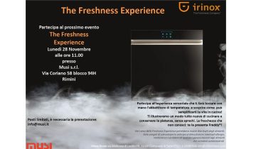 The Freshness Experience con Irinox